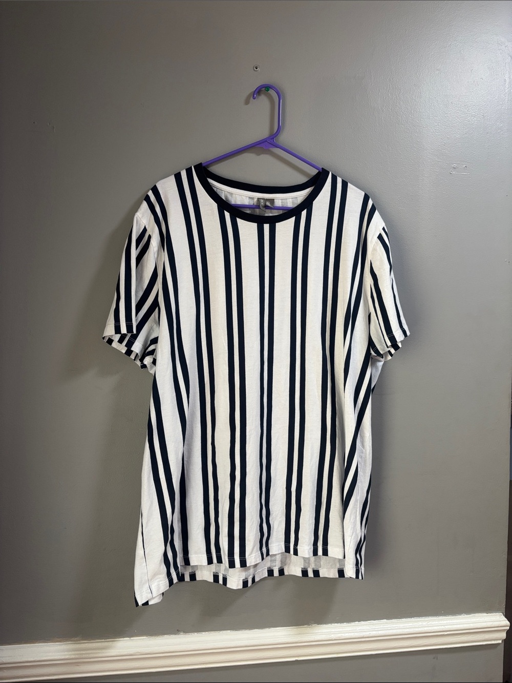 Asos 4XL Plus striped tee